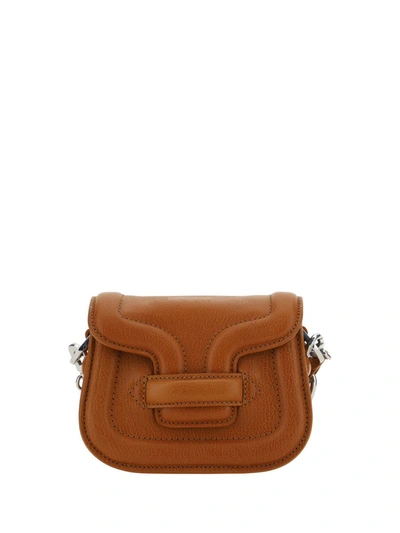 Pierre Hardy Shoulder Bags In Tan/silver