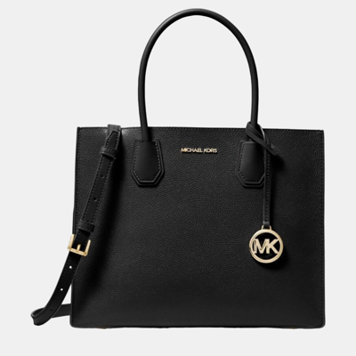 Pre-owned Michael Kors Black Leather Tote