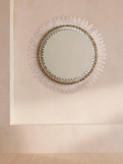 Soho Home Treviso Pink Mirror In Neutral