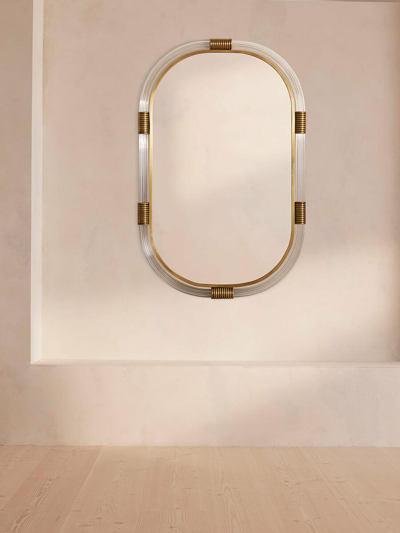 Soho Home Gina Mirror In Gold
