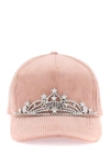DSQUARED2 DSQUARED2 BASEBALL CAP WITH BUILT-IN TIARA