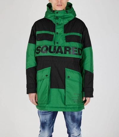 Dsquared2 Coat In Amazon Green