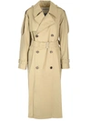 BURBERRY BURBERRY CASTLEFORD LONG TRENCH COAT