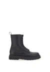 WOOLRICH WOOLRICH NEW CITY TUMBLED LEATHER BOOTS