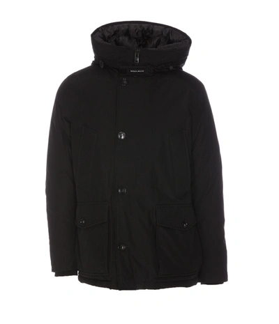 Woolrich Anorak Parka In Black