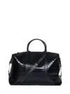 TOM FORD TOM FORD CROCO EMBOSSED ROUND TOP HANDLE TOTE