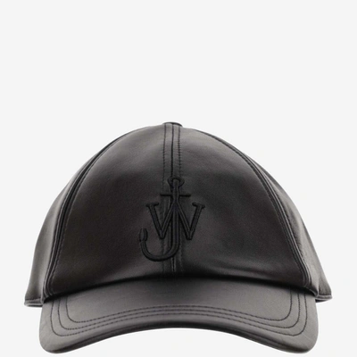 Jw Anderson J.w. Anderson Baseball Hat With Logo In Black