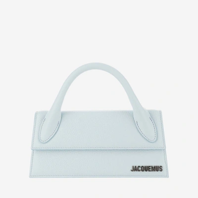 Jacquemus Le Chiquito Long Tote Bag In Blue