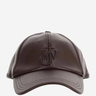 Jw Anderson J.w. Anderson Baseball Hat With Logo In Brown