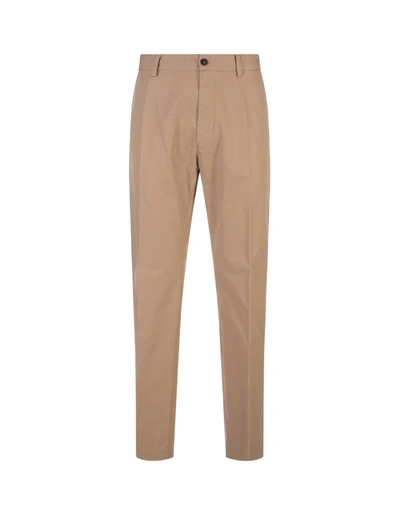 Dsquared2 Beige Straight Leg Trousers In Default Title