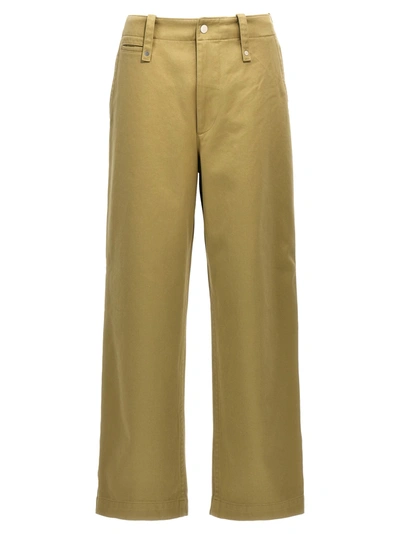 Burberry Cotton Trousers In Default Title