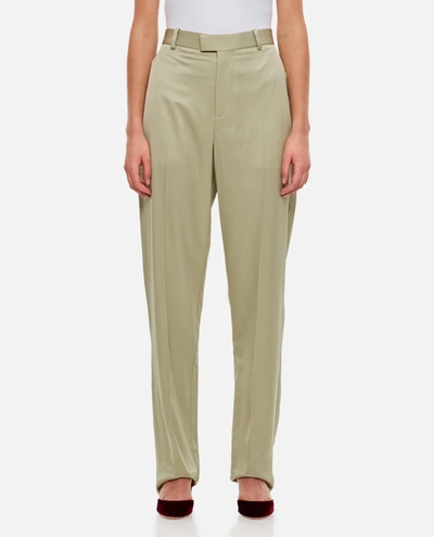 Bottega Veneta Straight Trousers In Grey