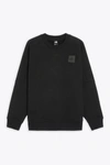 THE NORTH FACE THE NORTH FACE UNISEX THE 489 CREW BLACK COTTON SWEATSHIRT WITH CHEST LOGO