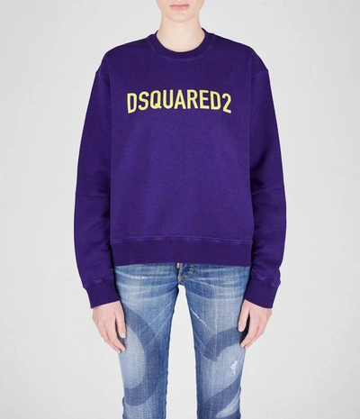 Dsquared2 Sweatshirt In Petunia