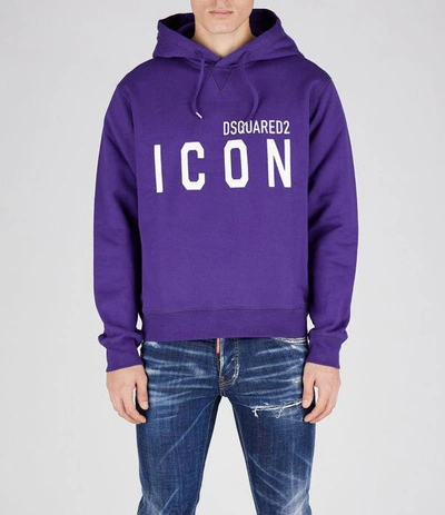 Dsquared2 Sweatshirt In Purple