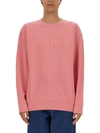 JW ANDERSON J.W. ANDERSON SWEATSHIRT WITH LOGO EMBROIDERY