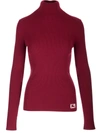 Burberry Turtleneck Sweater In Red