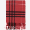 BURBERRY BURBERRY WOOL AND CASHMERE CHECK SCARF