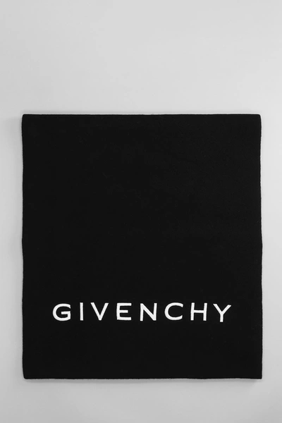 Givenchy Scarve In Black Wool