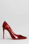 CHRISTIAN LOUBOUTIN CHRISTIAN LOUBOUTIN KATE 100 PUMPS IN RED LEATHER