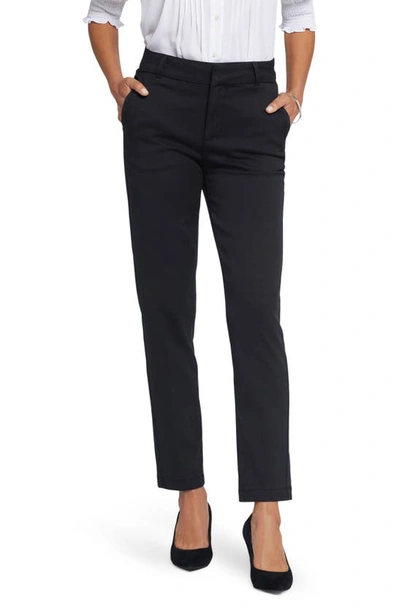 Nydj Slim Trouser Trousers In Black