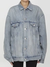 BALENCIAGA BALENCIAGA OVERSIZED DENIM JACKET