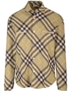 BURBERRY BURBERRY CHECK OVERSHIRT IN WOOL BLEND