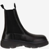 BURBERRY BURBERRY LEATHER CREEPER CHELSEA BOOTS