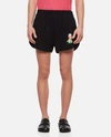 JW ANDERSON J.W. ANDERSON EMBROIDERED RUGBY FACE RUNNING SHORTS