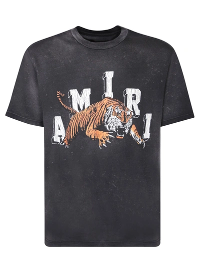 Amiri Vintage Tiger T-shirt In Black
