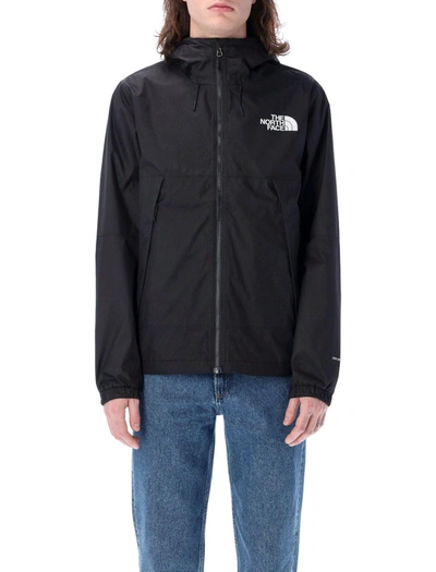 The North Face Mountain Zipped Jacket In Black