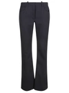 OFF-WHITE OFF-WHITE DRY WOOL SLIM FLARED TROUSERS