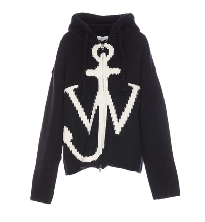 Jw Anderson J.w. Anderson Zip Anchor Sweater In Default Title