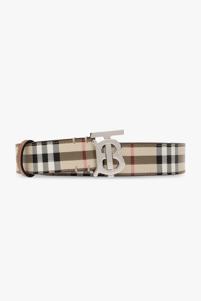 Burberry Belt With Logo In Default Title