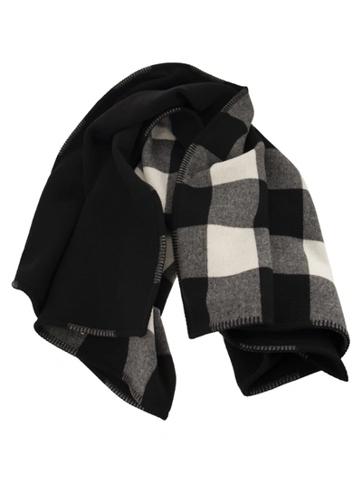 Woolrich Pure Wool Check Scarf In Default Title