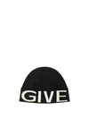 GIVENCHY GIVENCHY BEANIE WITH LOGO
