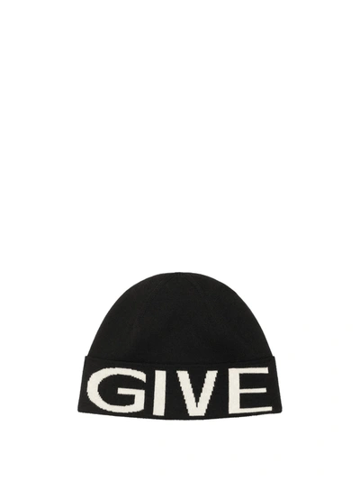 Givenchy Beanie With Logo In Default Title