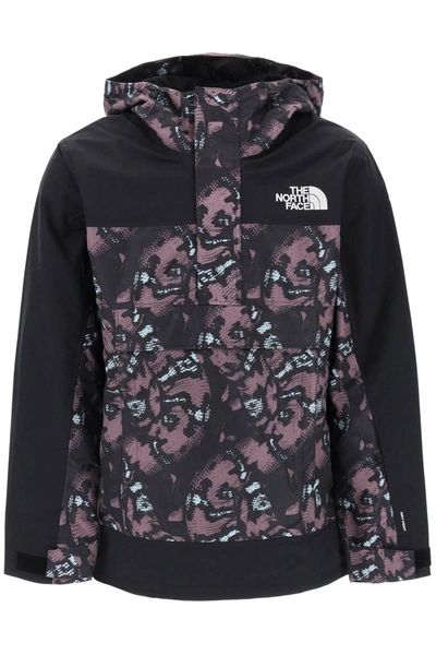 The North Face Driftview Ski Anorak In Fawn Grey Snake Charmer (black)