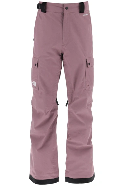 The North Face Slashback Ski Pants In Fawn Grey (purple)