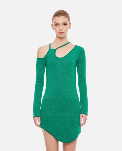 JW ANDERSON J.W. ANDERSON CUT OUT DETAIL ASYMMETRIC DRESS