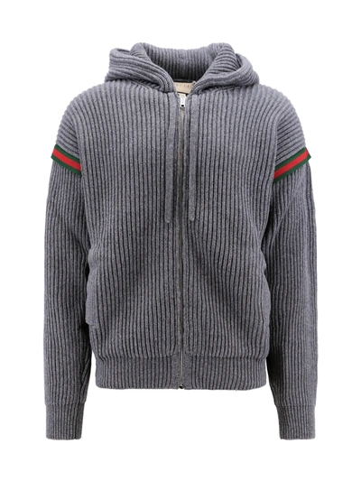 Gucci Sweatshirt In Grey