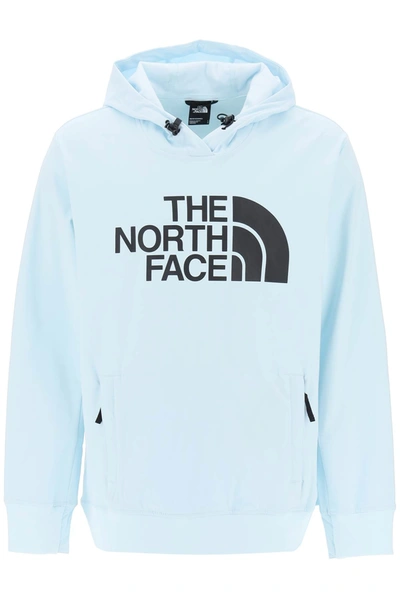 The North Face Tekno Logo Sweatshirt In Icecap Blue (light Blue)