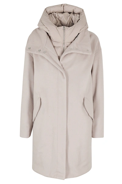 Woolrich Kuna 2 In 1 Parka In Light Taupe