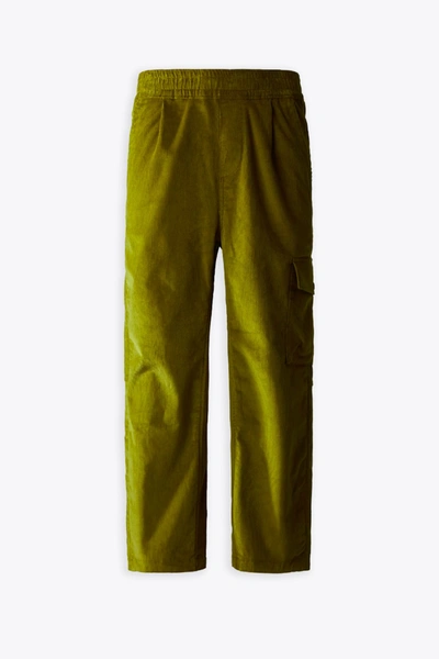 The North Face Mens Utility Cord Easy Trouser Green Corduroy Cargo Trouser In Verde