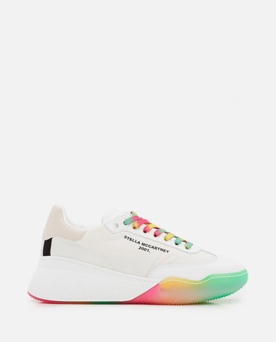Stella Mccartney 40mm Loop Recycled Polyester Trainers In White