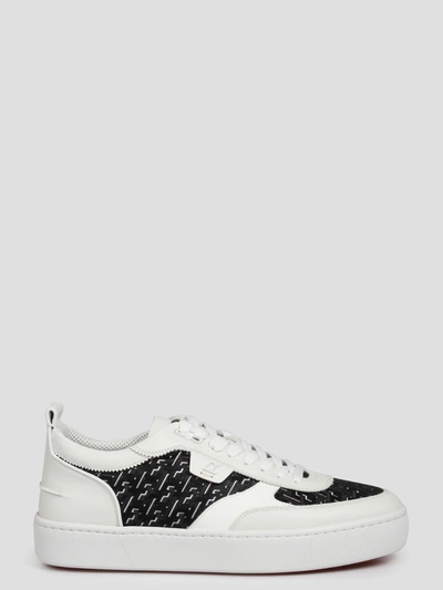 Christian Louboutin Happyrui Flat Sneakers In White