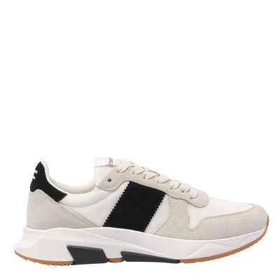 Tom Ford Jogga Trainers In White