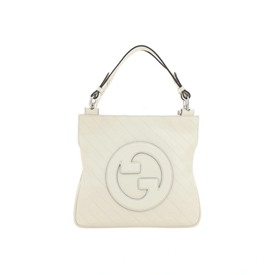 Gucci Blondie Handbag In White