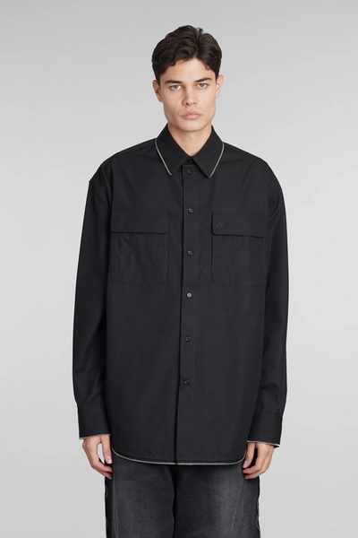 Off-white Shirt In Black Cotton