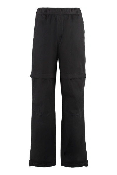 Givenchy Cotton Trousers In Black
